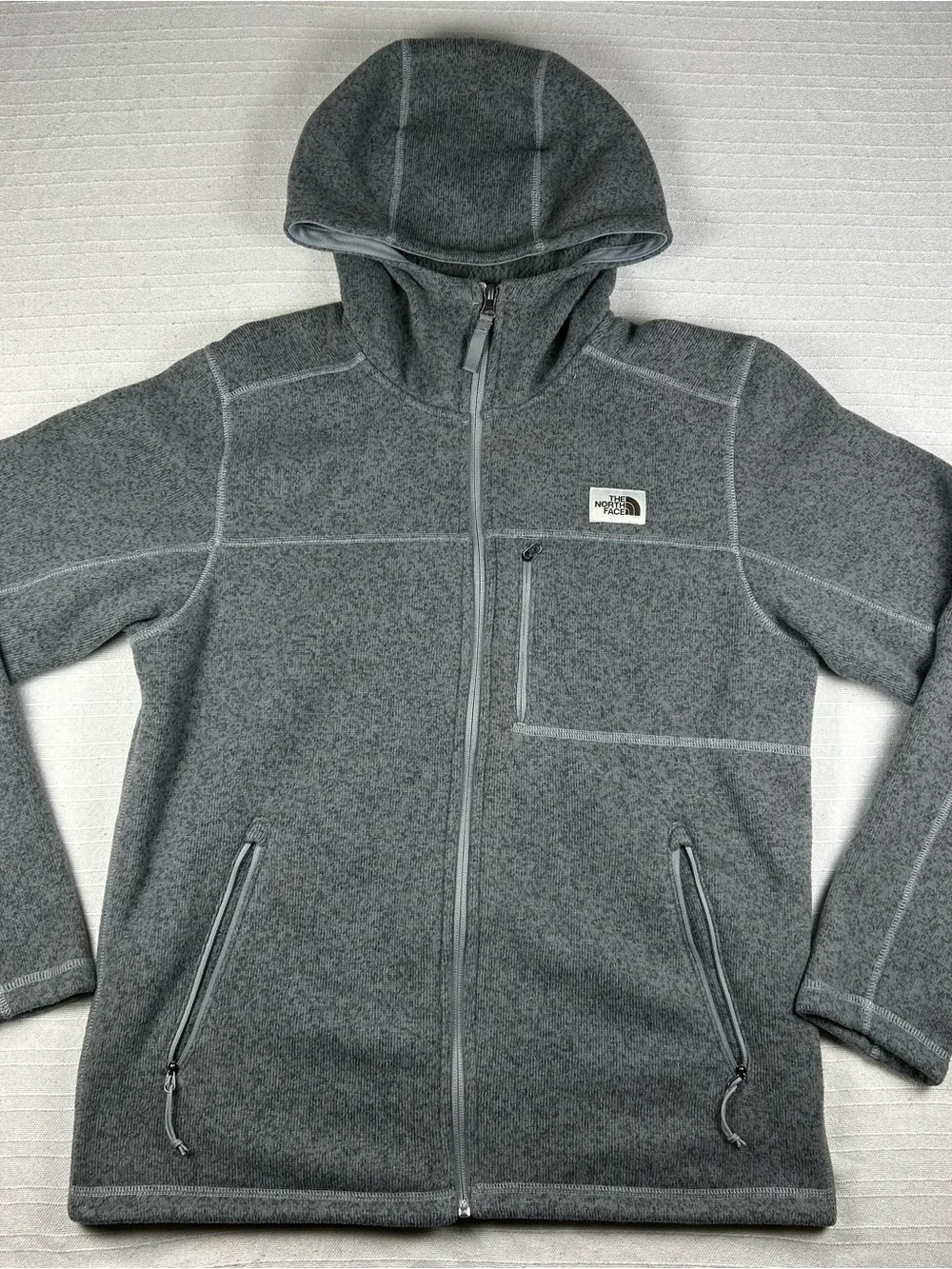 Men's M The North Face Gray Gordon Lyons Hoodie